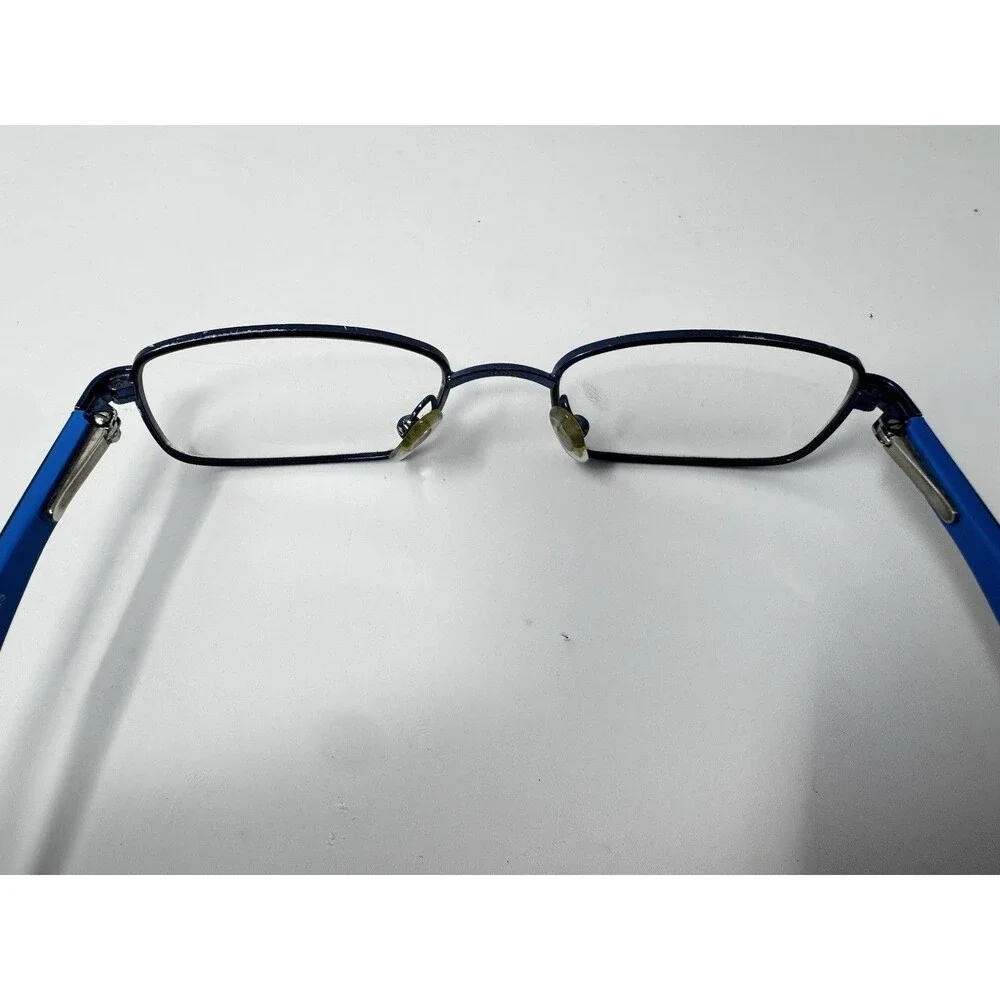 Ray-Ban RB1027 4000 Junior Blue Metal Eyeglass Frames 45-16-125 Authentic